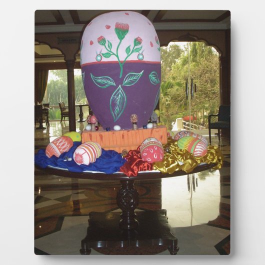 Dekorierte Ostereier Art Print Fotoplatte (Vorderseite)