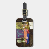 Dekorierte Ostereier Art Print Gepäckanhänger (Vorderseite vertikal)