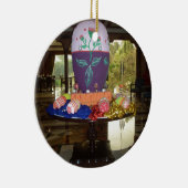 Dekorierte Ostereier Art Print Keramik Ornament (Rechts)