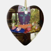 Dekorierte Ostereier Art Print Keramikornament (Rechts)