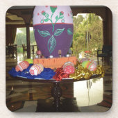 Dekorierte Ostereier Art Print Untersetzer (Vorderseite)