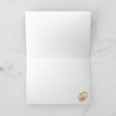 Dekorierte Ostereier-Blankokarte Karte (Innenseite)