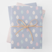 Dekorierte Ostereier Geschenkpapier Set (Beispiel)