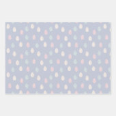 Dekorierte Ostereier Geschenkpapier Set (Vorderseite)