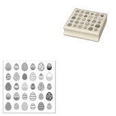 Dekorierte Ostereier Gummistempel (Stempel)