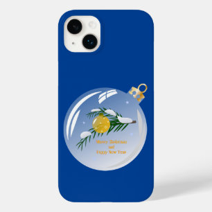 Dekorierte Weihnachtszweig in Bauble Case-Mate iPhone 14 Plus Hülle