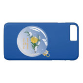 Dekorierte Weihnachtszweig in Bauble Case-Mate iPhone Hülle (Rückseite (Horizontal))