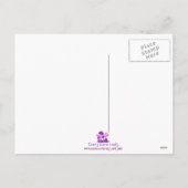 Dekorierte Wutszene Feiertagspostkarte (Rückseite)