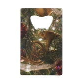 Dekorierter Christbaum Nah Geldbeutel Flaschenöffner (Vorderseite)