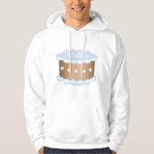 Dekorierter Kuchen Hoodie (Vorderseite)