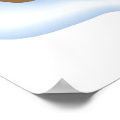 Dekorierter Kuchen Poster (Ecke)