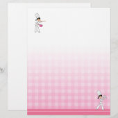 Dekorierter Letterhead für Recipe Binders (Vorne/Hinten)