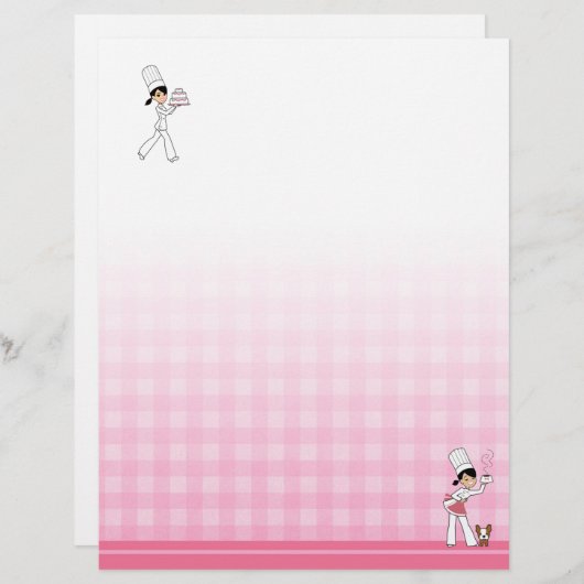 Dekorierter Letterhead für Recipe Binders #2 (Vorne/Hinten)