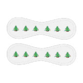 Dekorierter Weihnachtsbaum-Cartoon Baseball (Paneele)