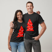 Dekorierter Weihnachtsbaum für Menschen, die Liebe T-Shirt (Unisex)