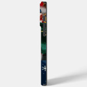 Dekorierter Weihnachtsmann Weihnachtskunst Print/D Case-Mate iPhone Hülle (Rückseite / Links)