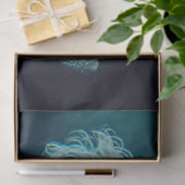 Dekoriertes Beängstigendes Clownpapier Seidenpapier (Geschenk)