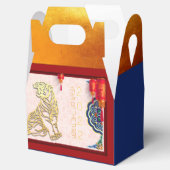 Dekoriertes chinesisches Tiger-Neujahr 2022 GFB03 Geschenkschachtel (Geöffnet)