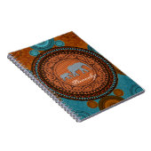 Dekoriertes Elephant-Notebook Notizblock (Rechte Seite)