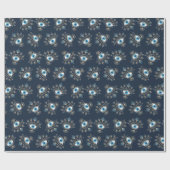 Dekoriertes griechisches Eye Türkisches Schutzsymb Geschenkpapier (Flach)