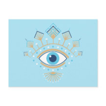 Dekoriertes griechisches Eye Türkisches Schutzsymb