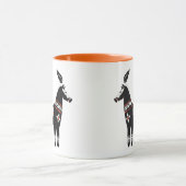 Dekoriertes Pferd Tasse (Zentrum)