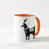 Dekoriertes Pferd Tasse (VorderseiteRechts)