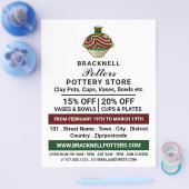 Dekorjug, Keramik-Store, Potter-Werbung Flyer (Einzeln)