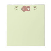 Dekorkatze Notizblock (Vorderseite)