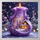 Dekorkerze Poster (Vorne)