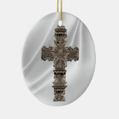 Dekorkreuz Keramik Ornament (Rechts)