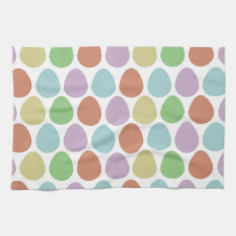 Dekormuster für Ostereier Geschirrtuch