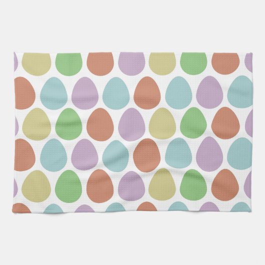 Dekormuster für Ostereier Geschirrtuch (Horizontal)