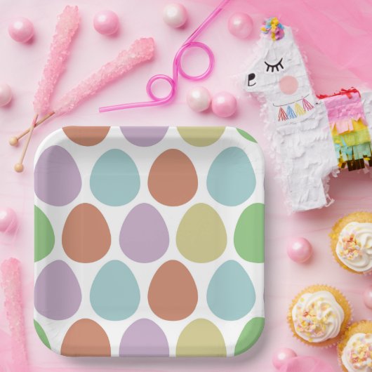 Dekormuster für Ostereier Pappteller (Party)