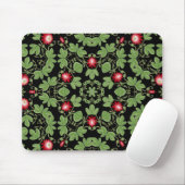 Dekoroter Passionflower Mousepad (Mit Mouse)