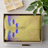 Dekorpapier Fisch Seidenpapier (Geschenk)