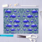 Dekorpapier Fisch Seidenpapier (Handwerk)