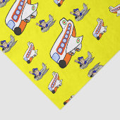 Dekorpapier-Flugzeuge Seidenpapier (Ausschnitt)