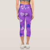 Dekorpapier Herz 9 Capri Leggings (Rückseite)