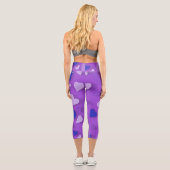 Dekorpapier Herz 9 Capri Leggings (Rückseite)
