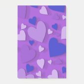 Dekorpapier Herz 9 Post-it Klebezettel (Vorderseite)