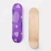Dekorpapier Herz 9 Skateboard (Vorderseite)