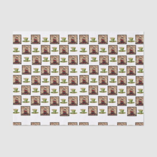 Dekorpapier Kaffee Cup Seidenpapier (Vorderseite)