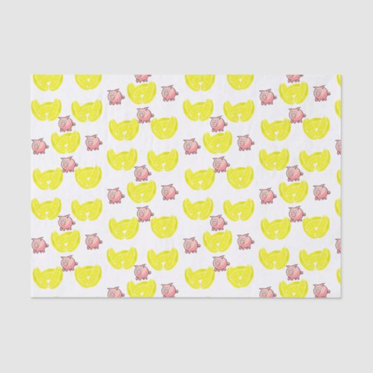 Dekorpapier Pig Seidenpapier (Vorderseite)