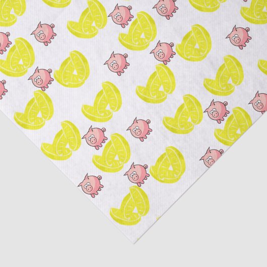 Dekorpapier Pig Seidenpapier (Ausschnitt)