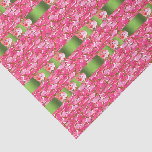 Dekorpapier Pig Seidenpapier (Ausschnitt)