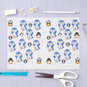 Dekorpapier Pinguin Seidenpapier (Handwerk)