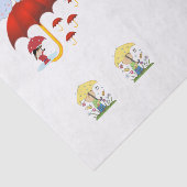 Dekorpapier Regen Seidenpapier (Ausschnitt)