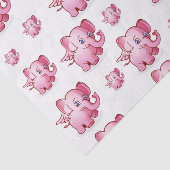 Dekorpapier Rosa Schweine Seidenpapier (Ausschnitt)