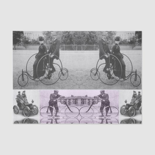 Dekorpapier Vintage Foto Seidenpapier (Vorderseite)